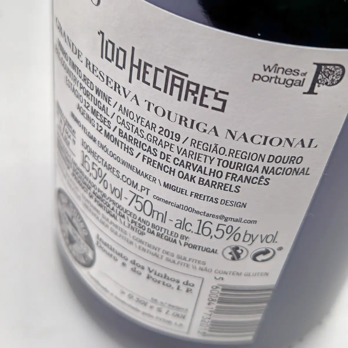100 Hectares Gr. Reserva Touriga Nacional Tinto 2019