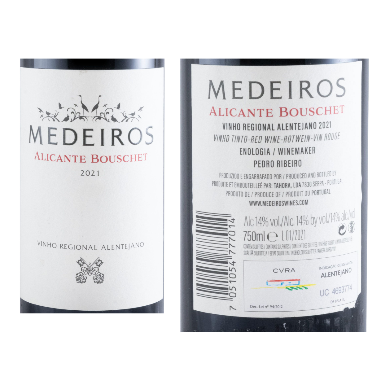 Medeiros Alicante Bouschet Tinto