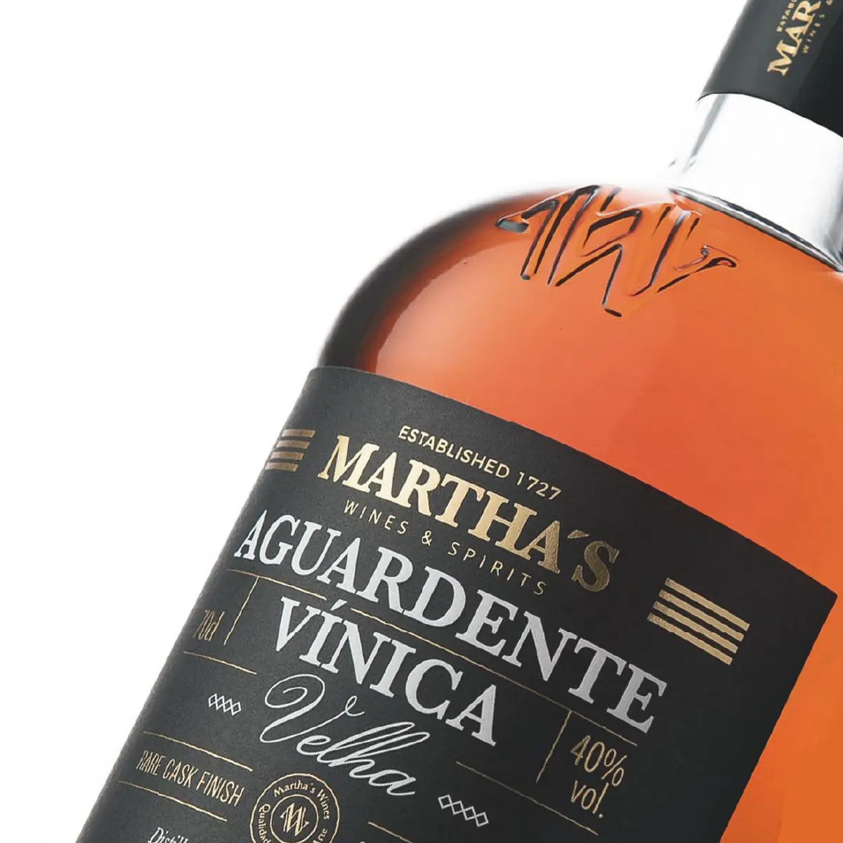Aguardente Vínica Velha Martha's