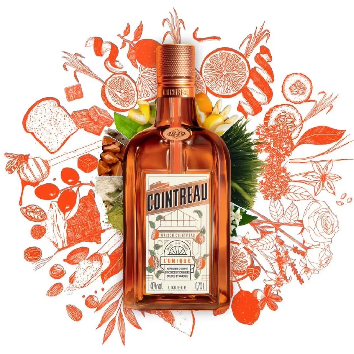 Licor de laranja Cointreau L'Unique