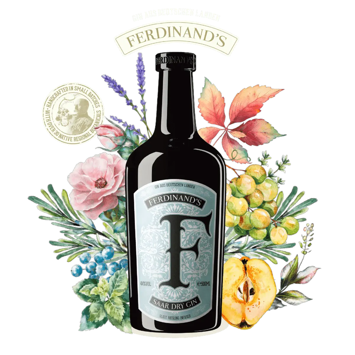 Ferdinand's Saar Dry Gin + Copo de Cobre