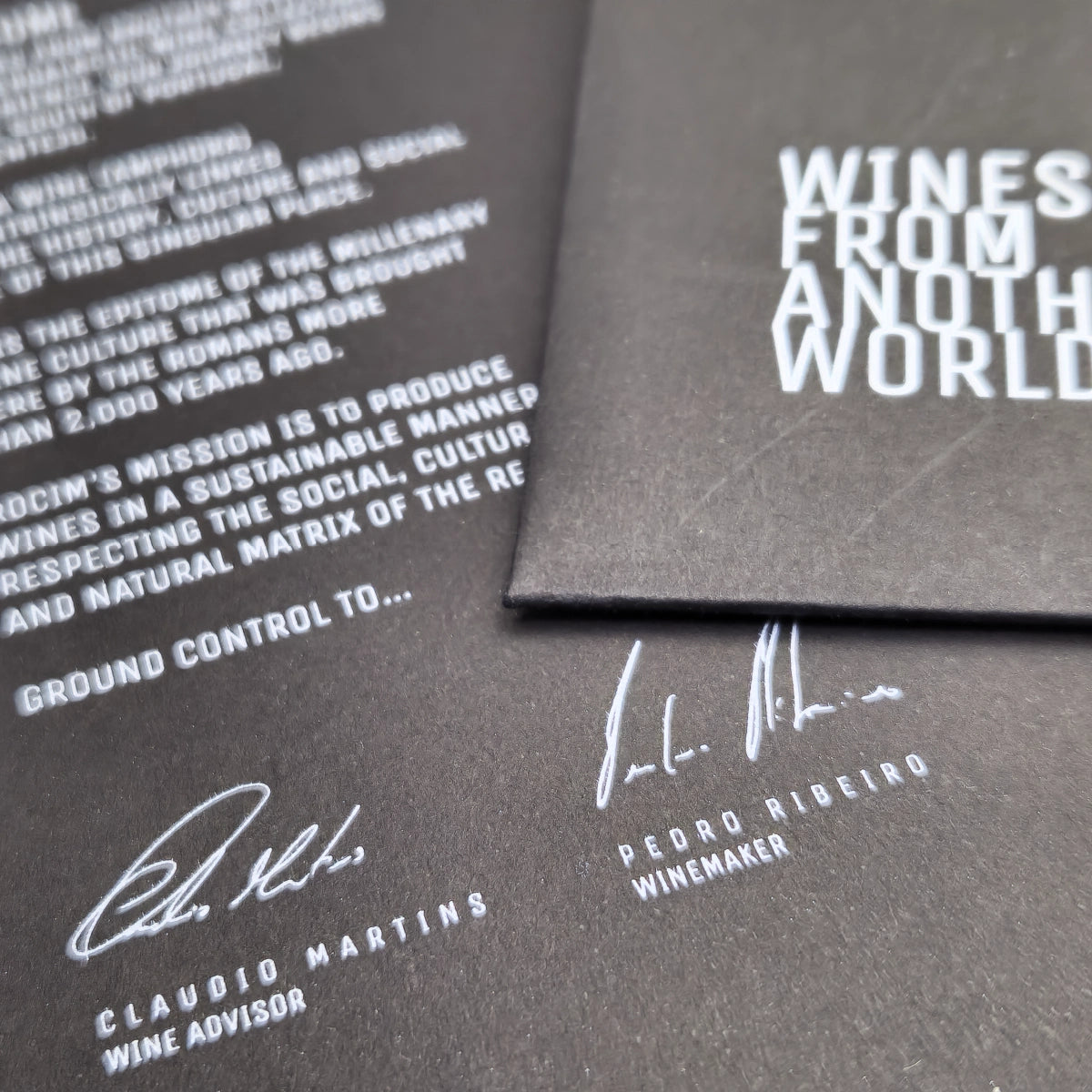 Wines from another World - Code 01. Júpiter Tinto 2015