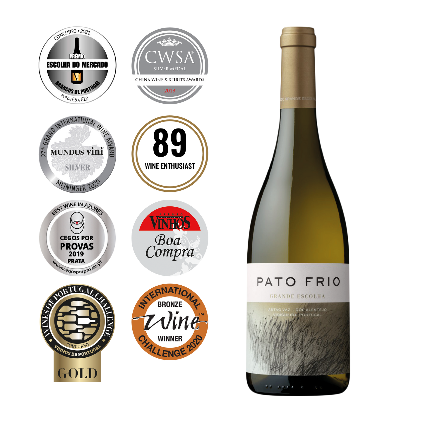 Pato Frio Grande Escolha Branco 2017
