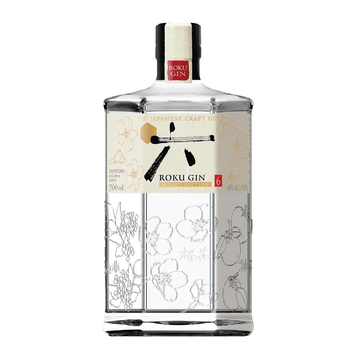 Gin Artesanal Japonês Roku