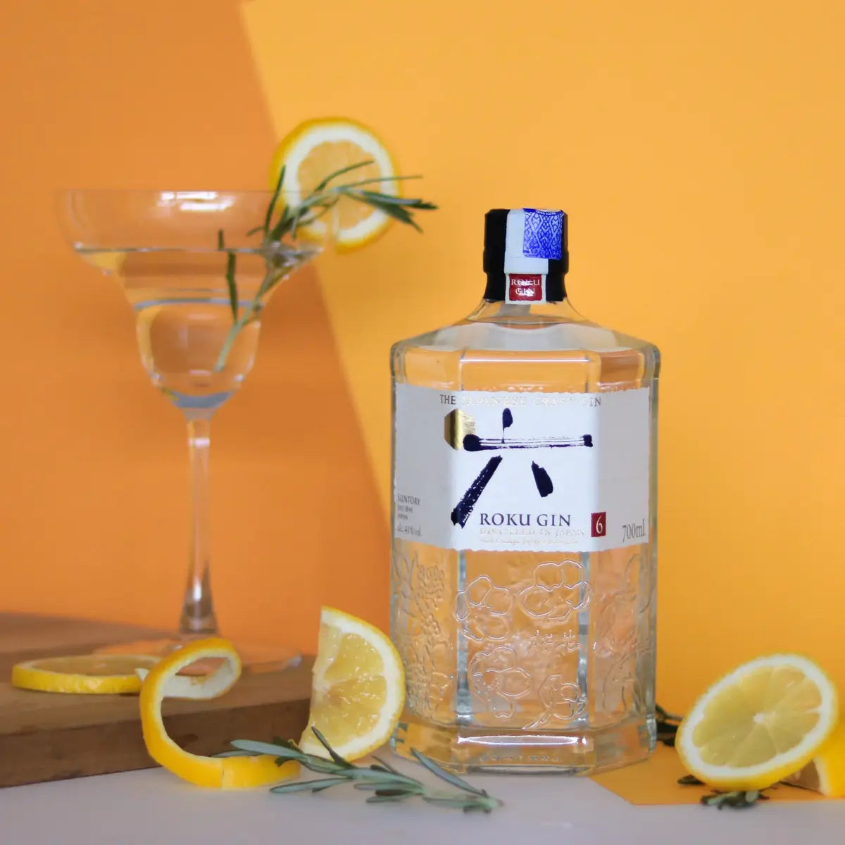 Gin Artesanal Japonês Roku