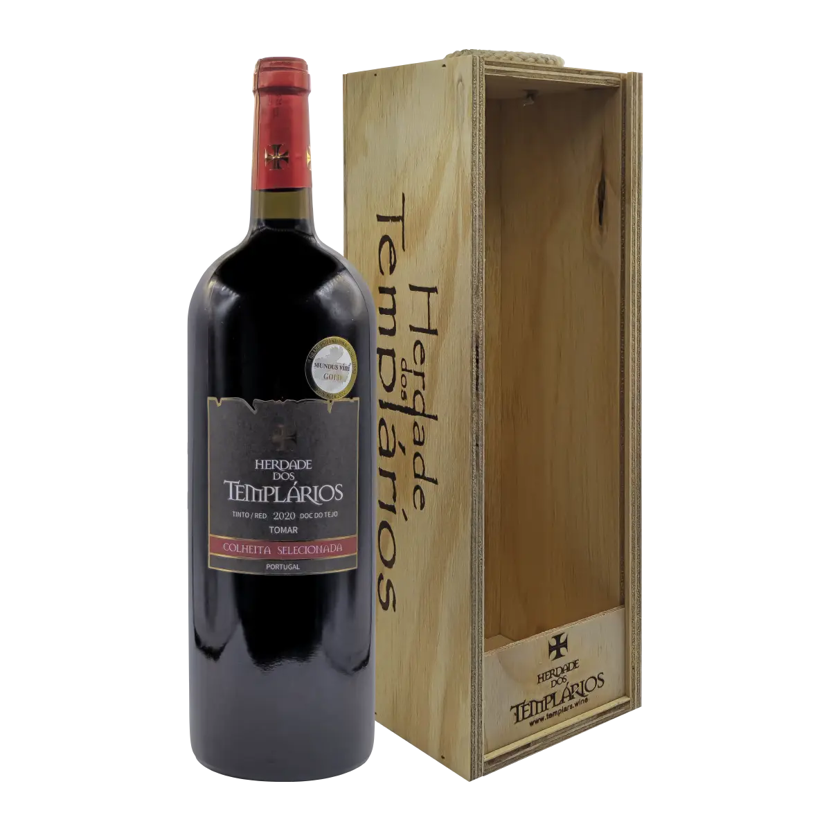 Herd. Templários Colheita Selec. Tinto 2020 (Magnum 1.5L)