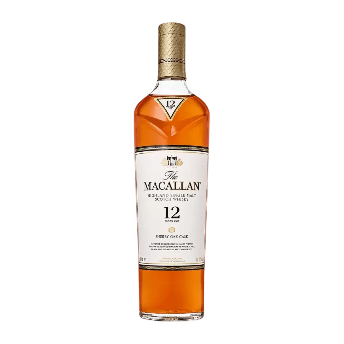 Whisky Single Malt The Macallan Sherry Oak Cask 12 anos