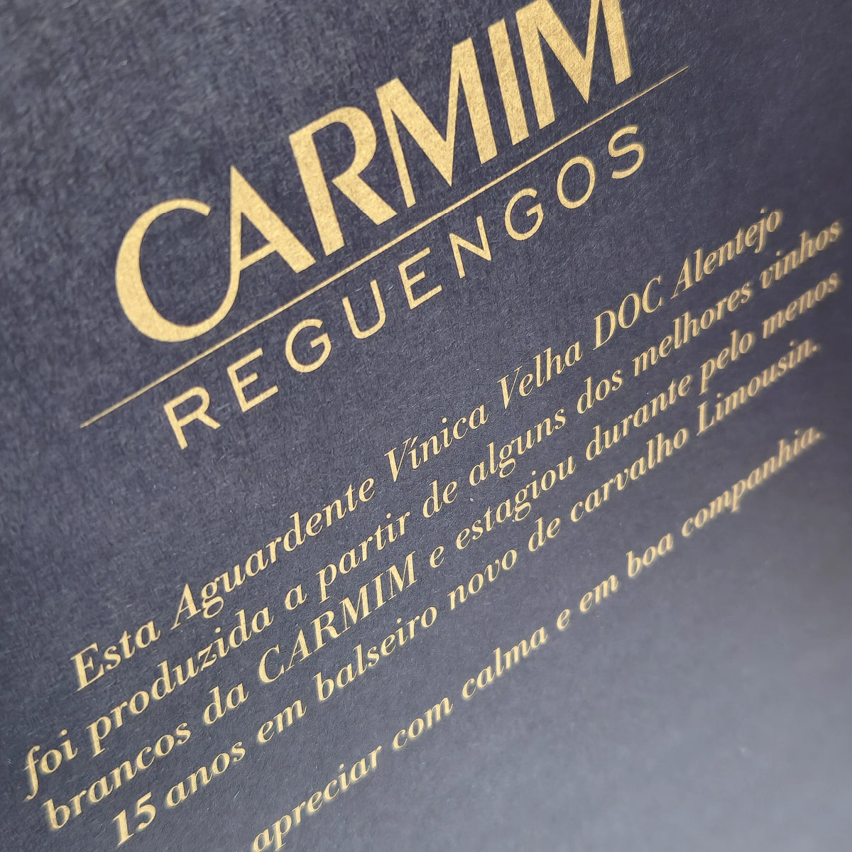 Aguardente Vínica Velha Carmim 15 Anos