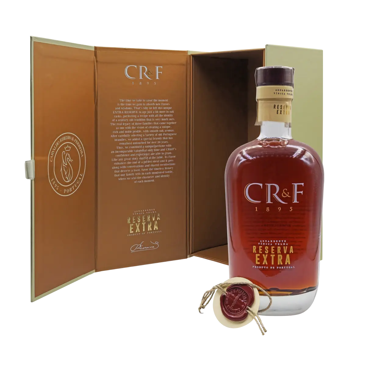 Aguardente Vínica Velha CRF Reserva Extra