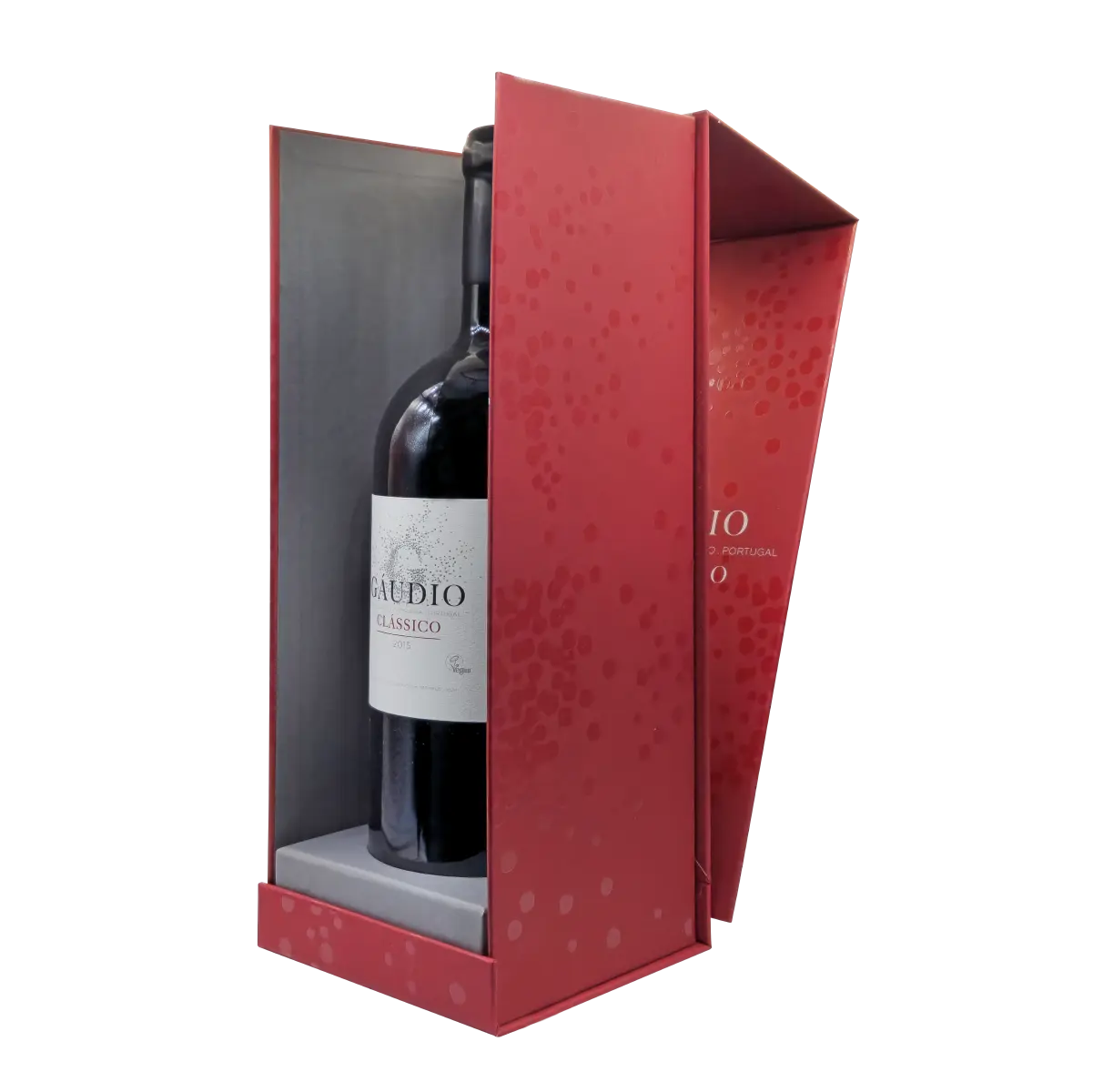 Gáudio Clássico Tinto 2015 (Magnum 1.5L) Caixa Festiva
