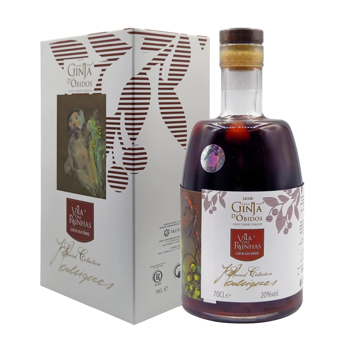 Licor de Ginja d'Óbidos Vila das Rainhas Ed. colecionador 70cl
